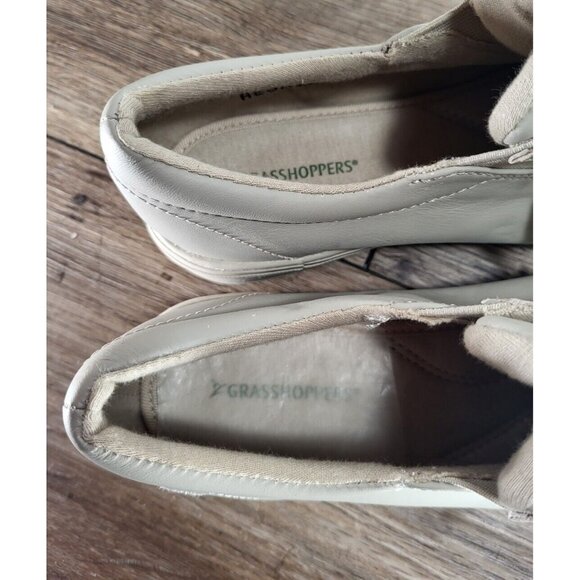 Grasshoppers Stretch by Keds Comfort Sneaker Shoes Size 6 BEIGE Sample‎ - Picture 4 of 5